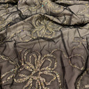 lycra GOLDEN FLOWERS NET SHINE