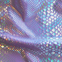 lycra LILAC SNAKE HOLO