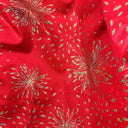 lycra RED FLOWER SHINE