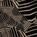 siatka elastyczna flokowana GEOMETRIC BLACK