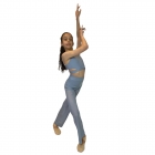 Top PATIENCE Light Grey