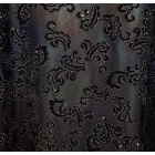 Lycra MISTIQUE BLACK DESIGN (holo, shine)