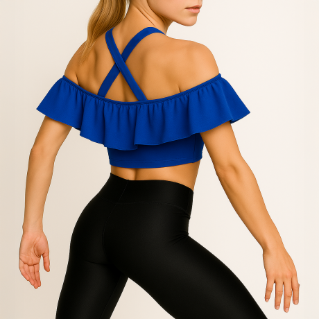 Top taneczny typu PASO COBALT
