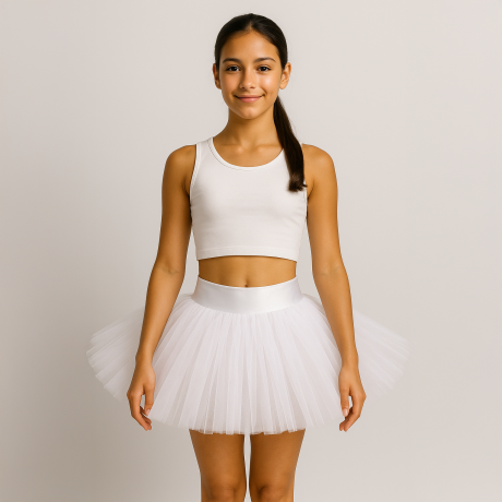 Paczka baletowa biała - Practice Tutu Capezio