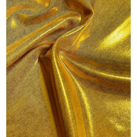 Lycra YELLOW GOLD FOIL