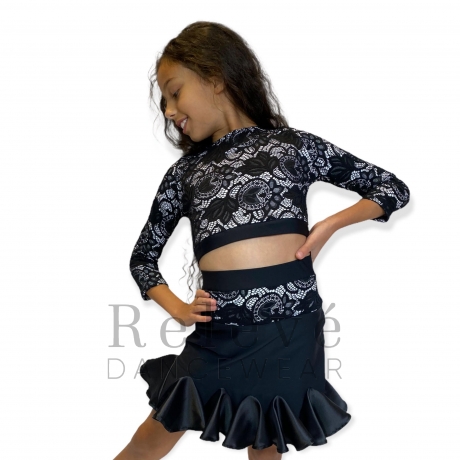 Strój taneczny LADY LATINO BLACK